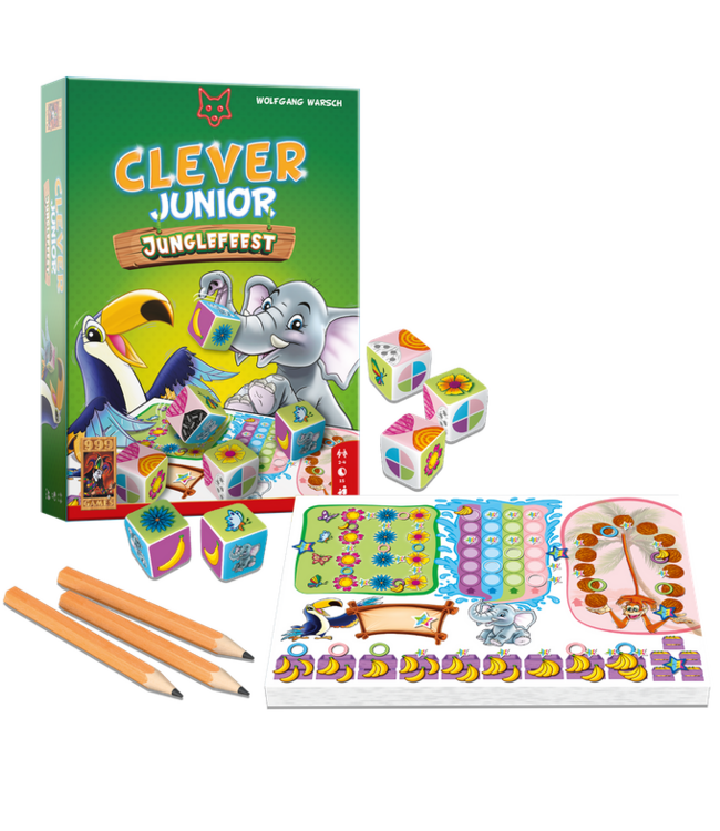Clever Junior: Junglefeest (NL) - Würfelspiel