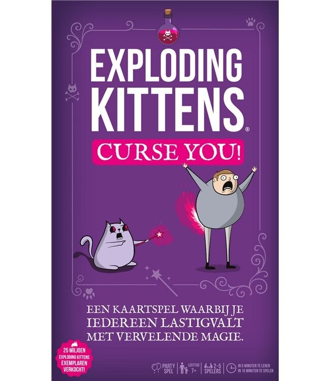Exploding Kittens: Curse You! (NL) - Kaartspel