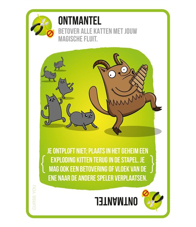 Exploding Kittens: Curse You (NL) - Kartenspiel