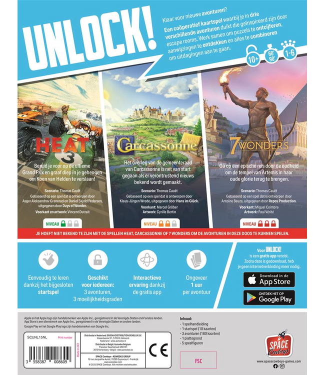 Unlock! Nieuwe Spelavonturen (NL) - Escape room