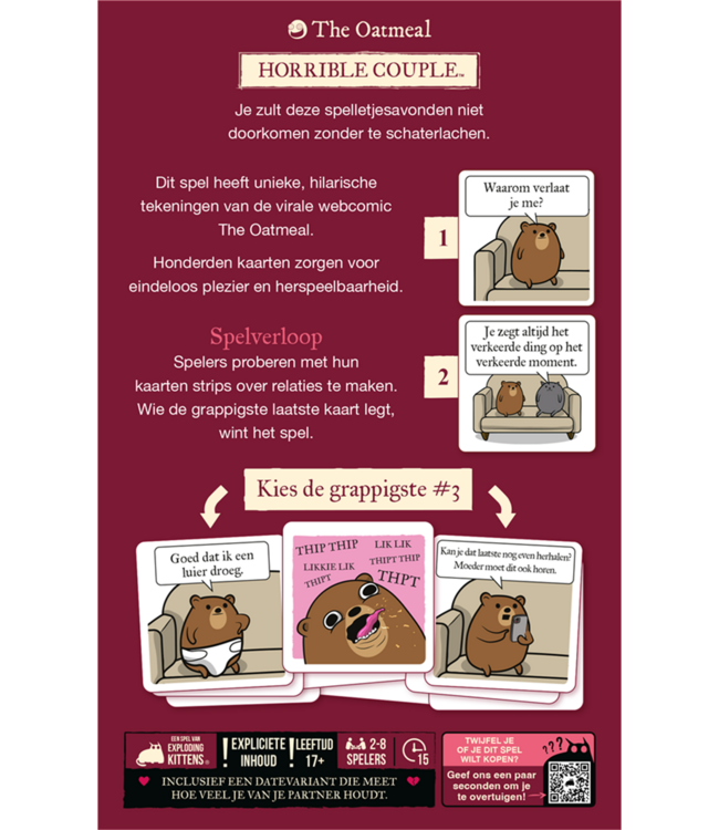 Horrible Couple (NL) - Kaartspel