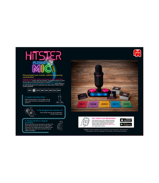 Hitster: Flying Mic (NL) - Party game