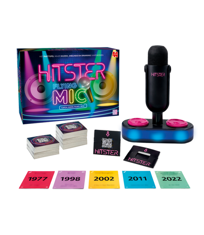 Hitster: Flying Mic (NL) - Party game