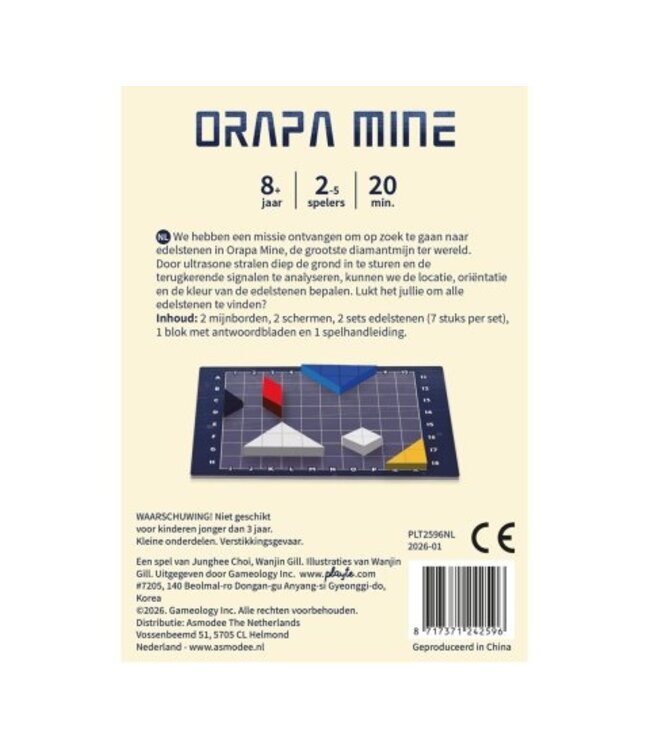 Orapa Mine (NL) - Bordspel