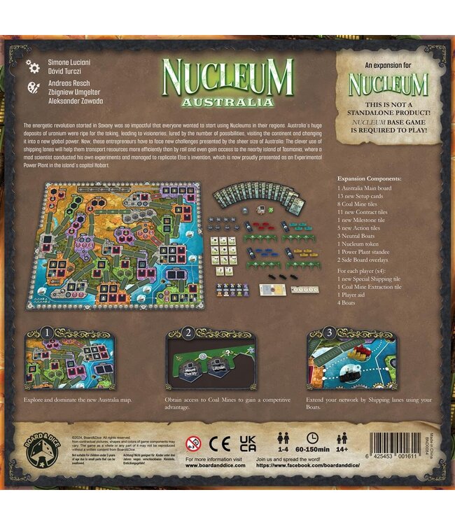 Nucleum Australia (ENG) - Bordspel Uitbreiding