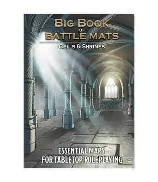 Loke Battle Mats Big Book of Battle Mats: Cells & Shrines