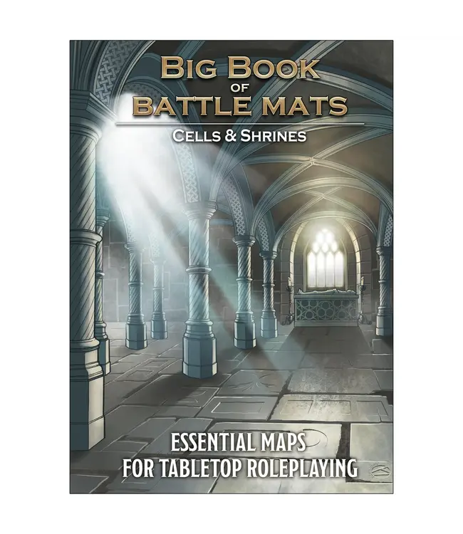 Loke BattleMats: Big Book of Battle Mats: Cells & Shrines