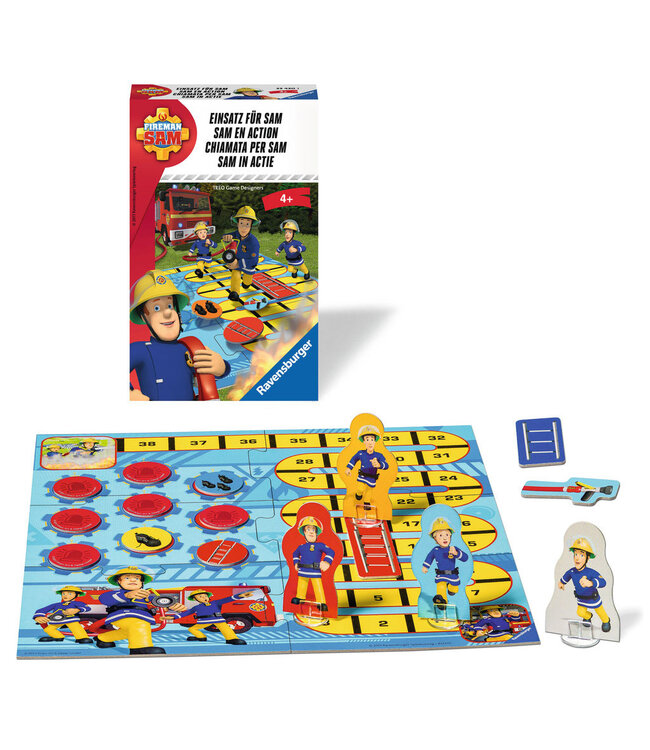 Sam in Actie - Bordspel