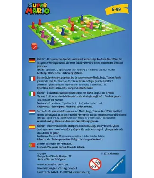 Barricade: Super Mario - Brettspiel