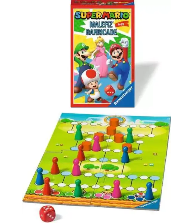 Barricade: Super Mario - Board game