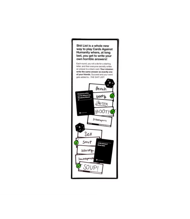 Cards Against Humanity: Shit List (ENG) - Kartenspiel