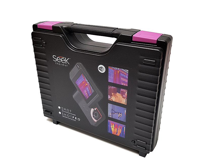 Shot Transportkoffer compleet met USB Netstroom lader en Auto lader voor de seek shot en ShotPro