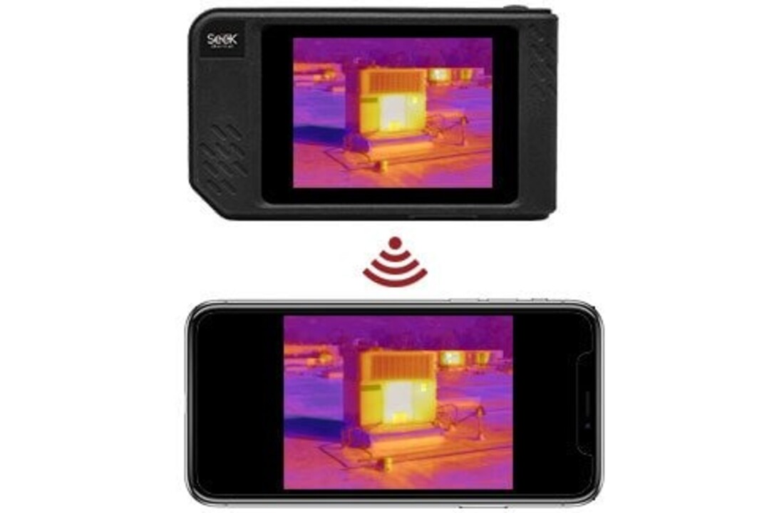 Shot Warmtebeeld camera 206x156 pixels met GRATIS Riemtasje