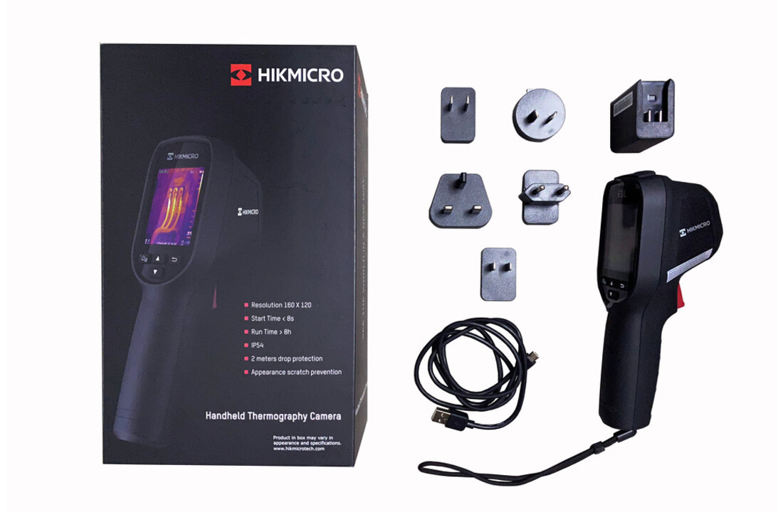 B20 Warmtebeeldcamera met 256x192 thermische pixels en optische camera 25Hz en WiFi