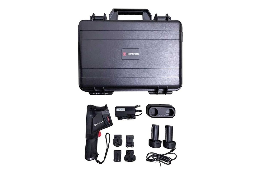 M30 Warmtebeeldcamera met 384 x 288 thermische pixels en optische camera. 25Hz beeldverversingssnelheid.