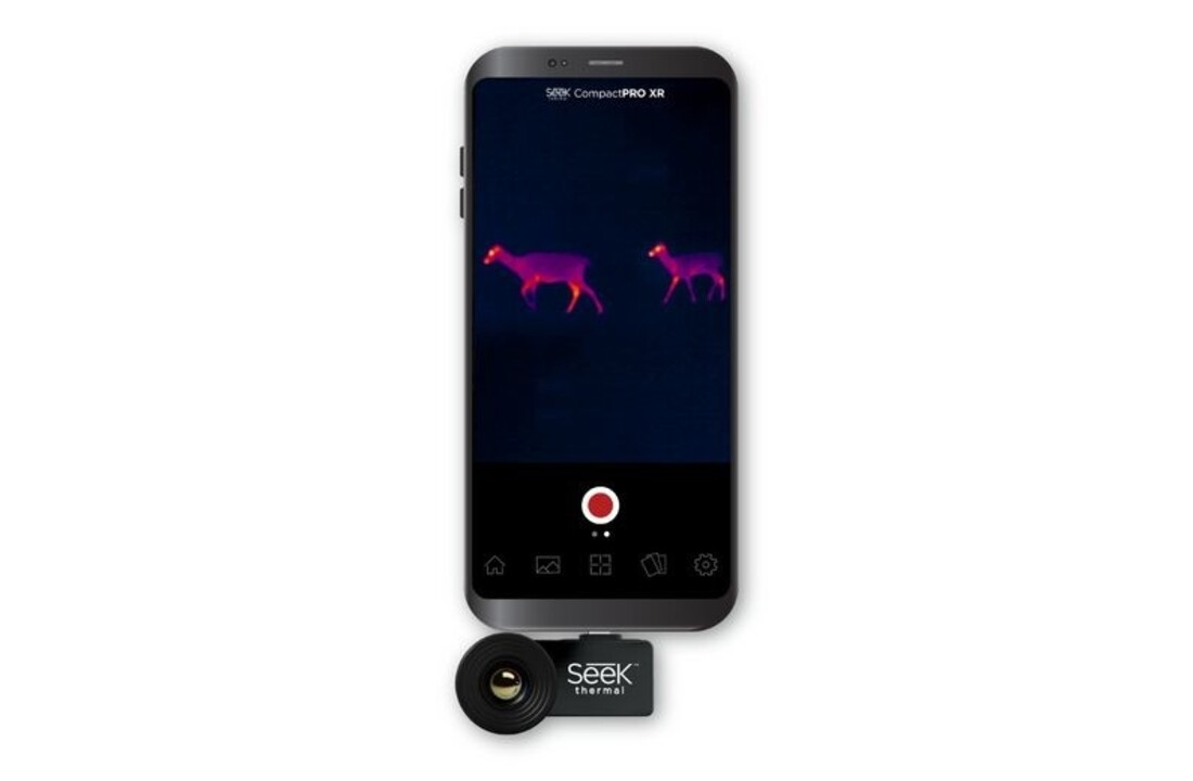 Seek Thermal Compact PRO XR USB-C 320x240 pixel, 9Hz tot 750 meter