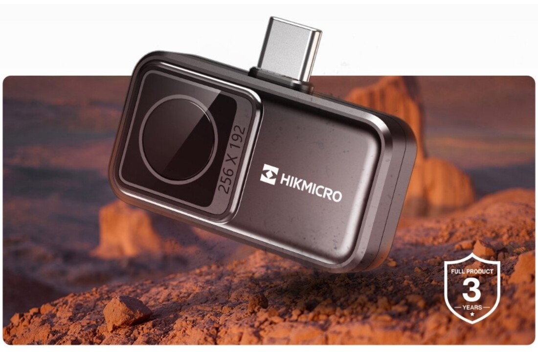 Mini2 Warmtebeeldcamera 256x192 pixels, 25Hz USB-C