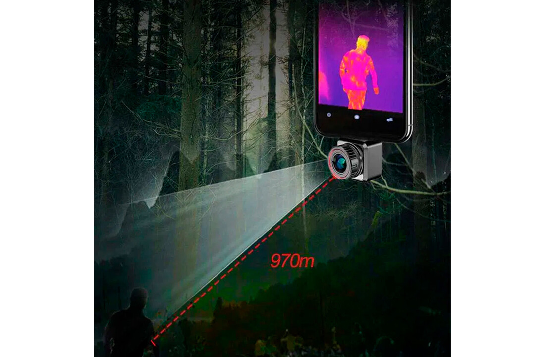 ExplorerE20plus met 256x192 pixels, 9,7mm lens, 50 Hz
