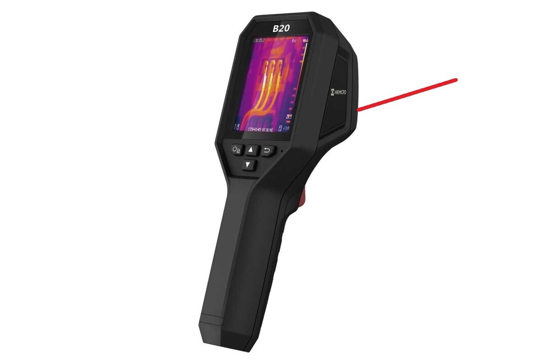 B20 Warmtebeeldcamera met 256x192 thermische pixels en optische camera 25Hz en WiFi
