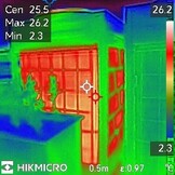 ECO  Warmtebeeldcamera met 96×96 pixels 25Hz, met Super IR beeldverbetering