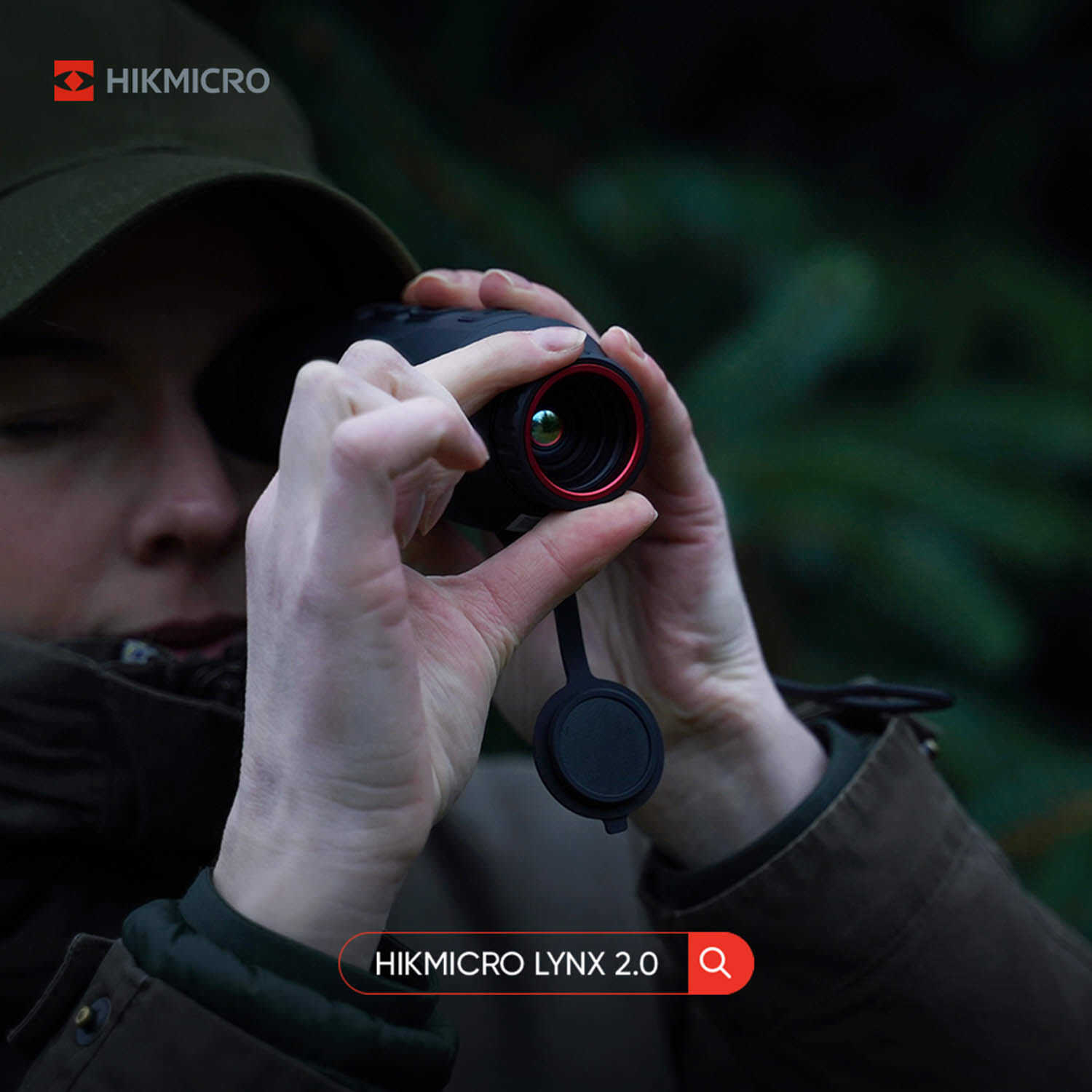 Lynx LH25 2.0 Nachtzicht Camera met 384x288 pixels,  bereik  1200 meter