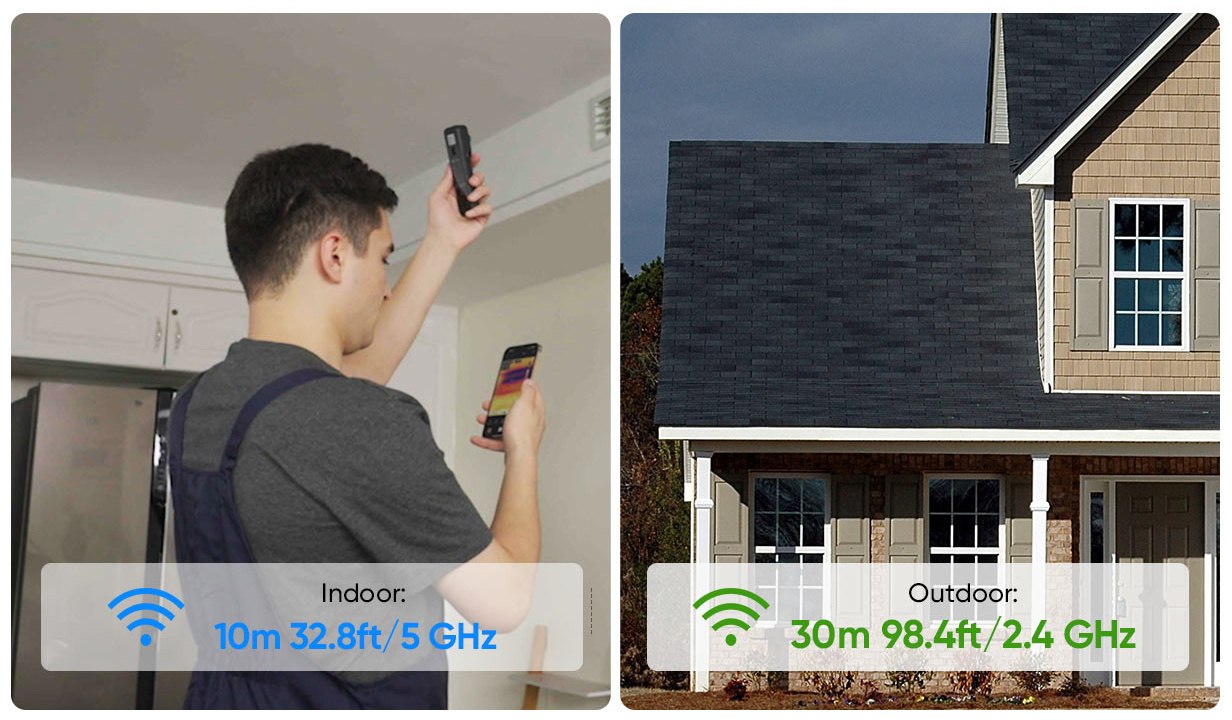 MiniX 256x192 Warmtebeeldcamera via Bluetooth