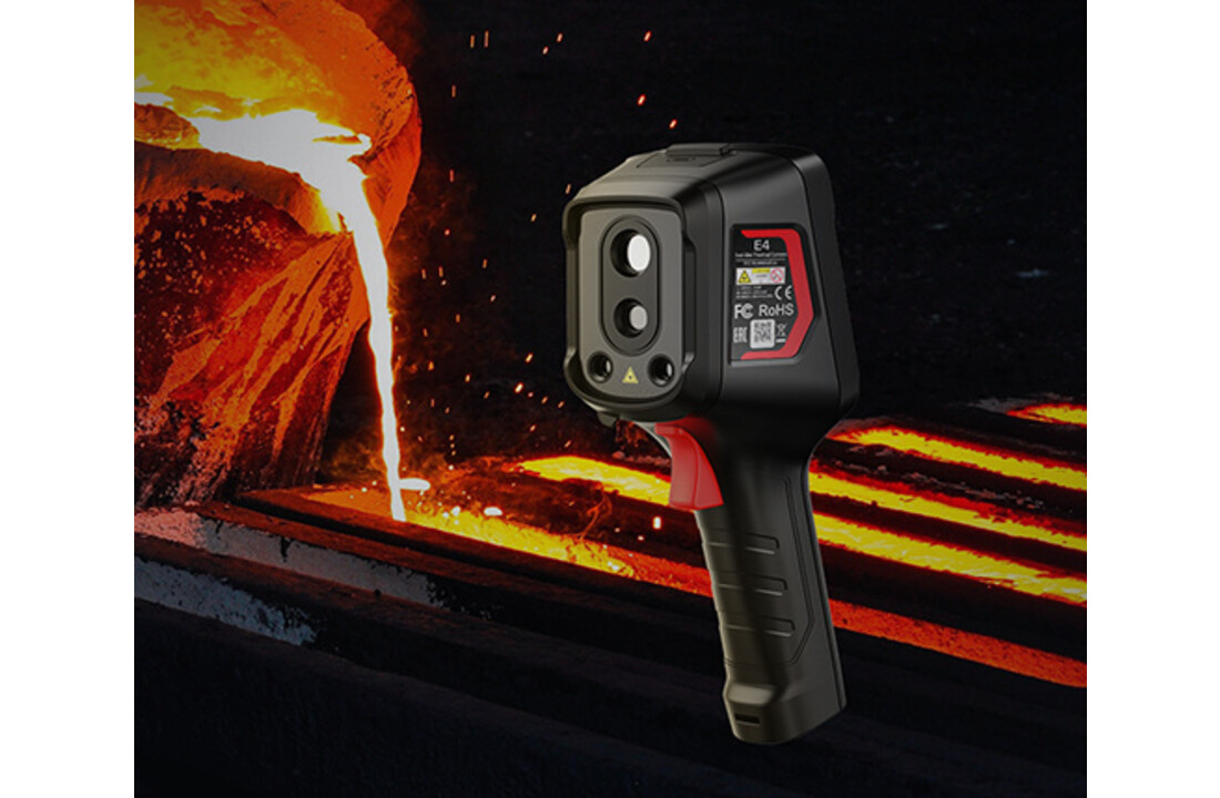 E4 Warmtebeeldcamera met 384x288 Pixels, 30HZ, Autofocus en WIFI
