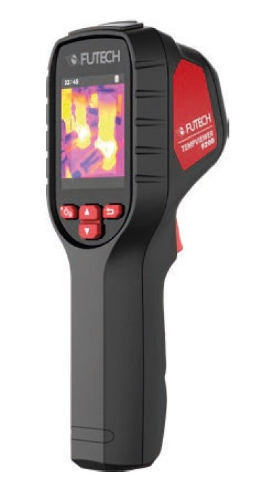 Tempviewer 9200 Warmtebeeldcamera 96×96 pixels met "Super IR" beeldverbetering, 25Hz en camera