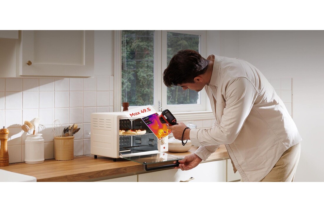 ECO Lite  Warmtebeeldcamera met 96×96 pixels 25Hz, met Super IR beeldverbetering