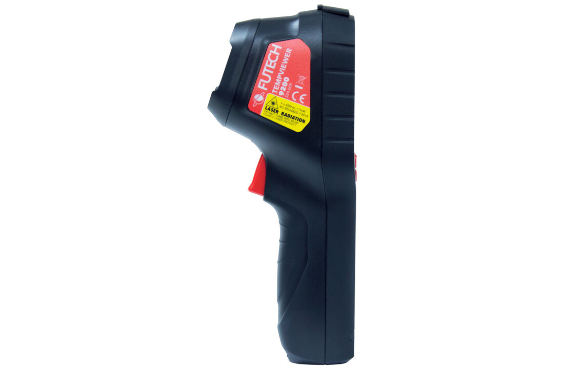 Tempviewer 9200 Warmtebeeldcamera 96×96 pixels met "Super IR" beeldverbetering, 25Hz en camera
