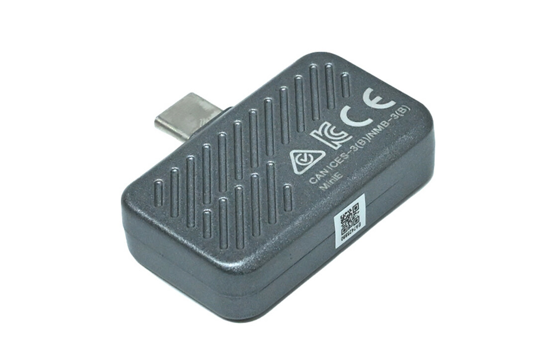 MiniE Warmtebeeldcamera 96x96 pixels, 25Hz IOS en Android