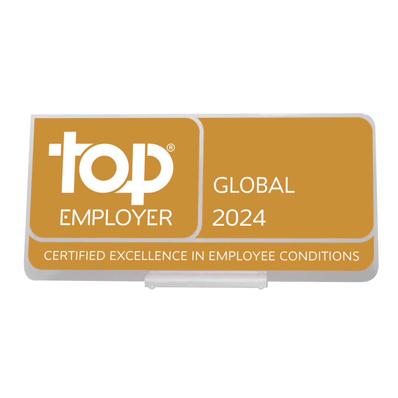 Top Employers Plaque Gold 2024 Top Employers