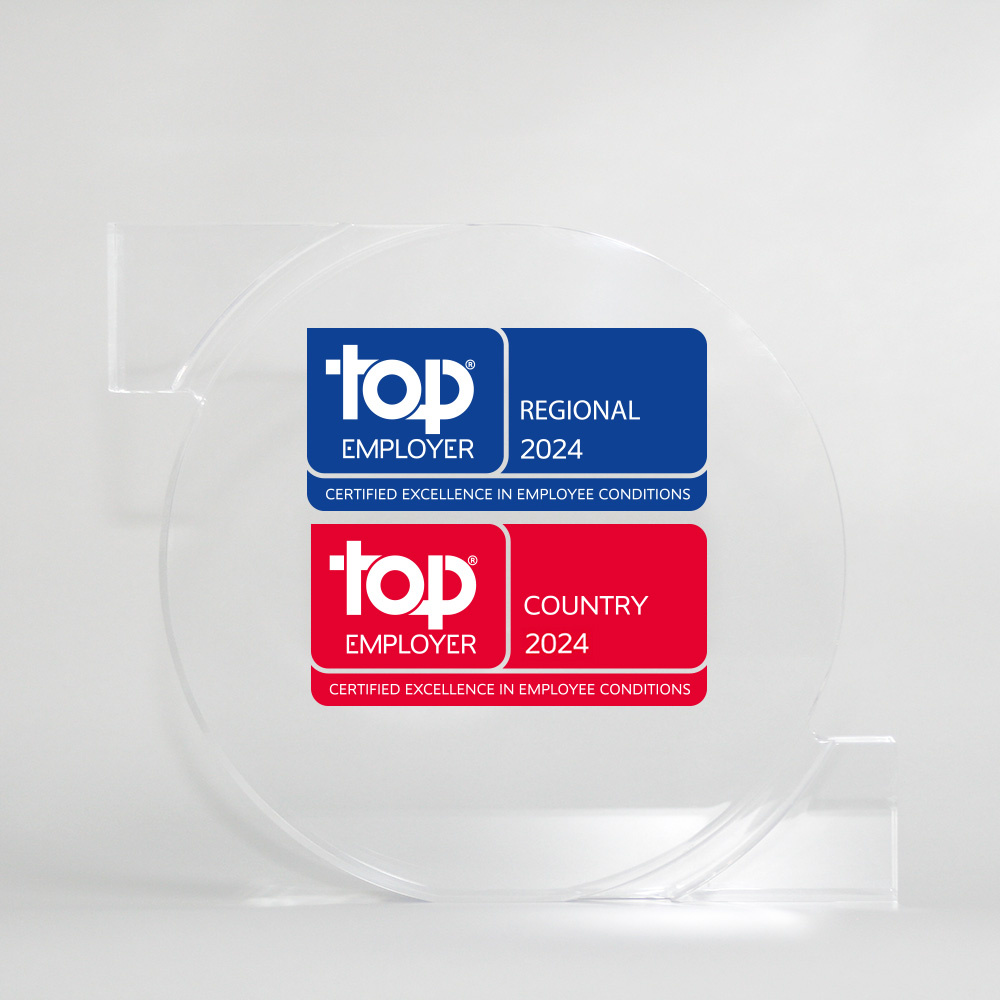 Top Employers Award BlueRed 2024 Top Employers
