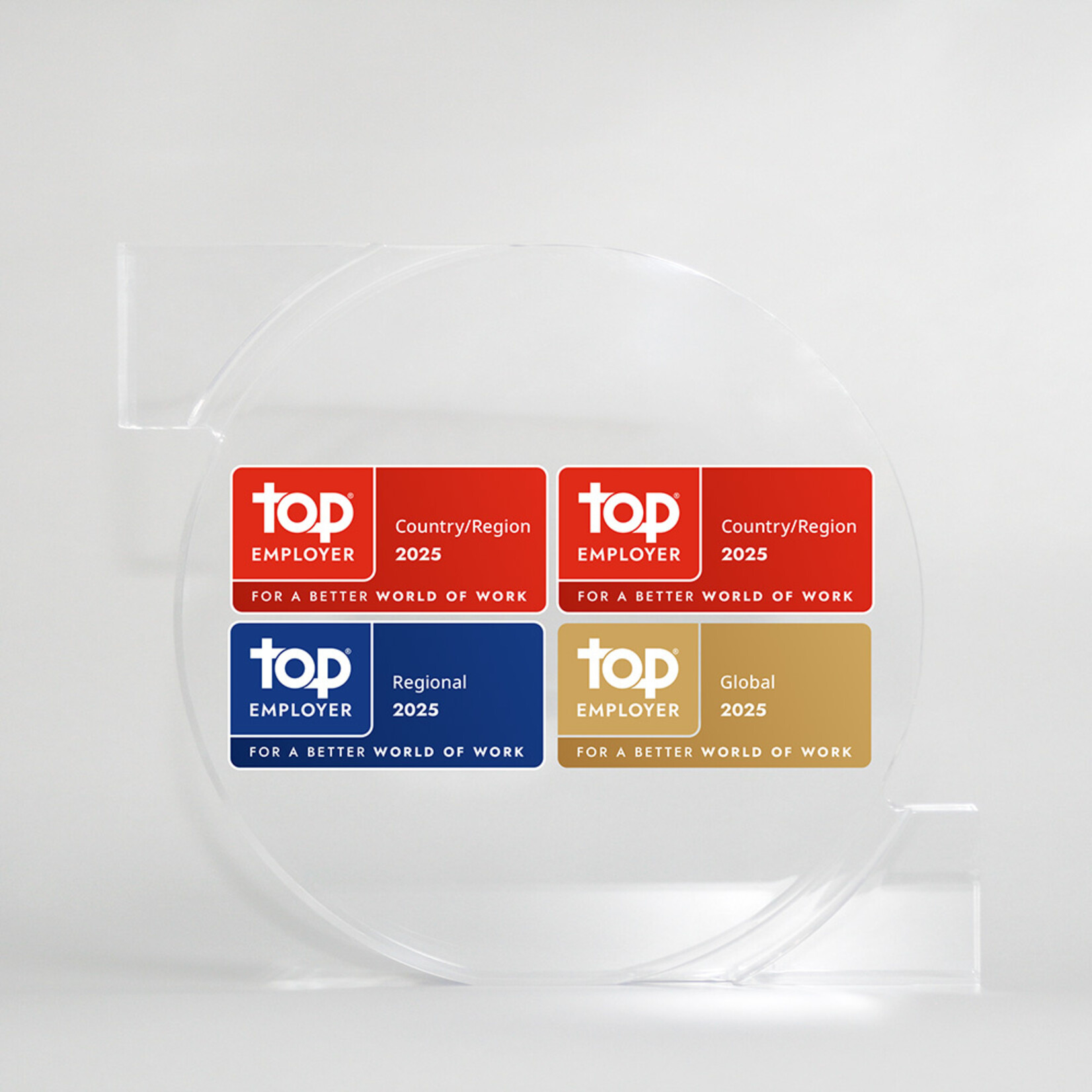 Top Employers Galardón Double Country-Regional-Global 2025