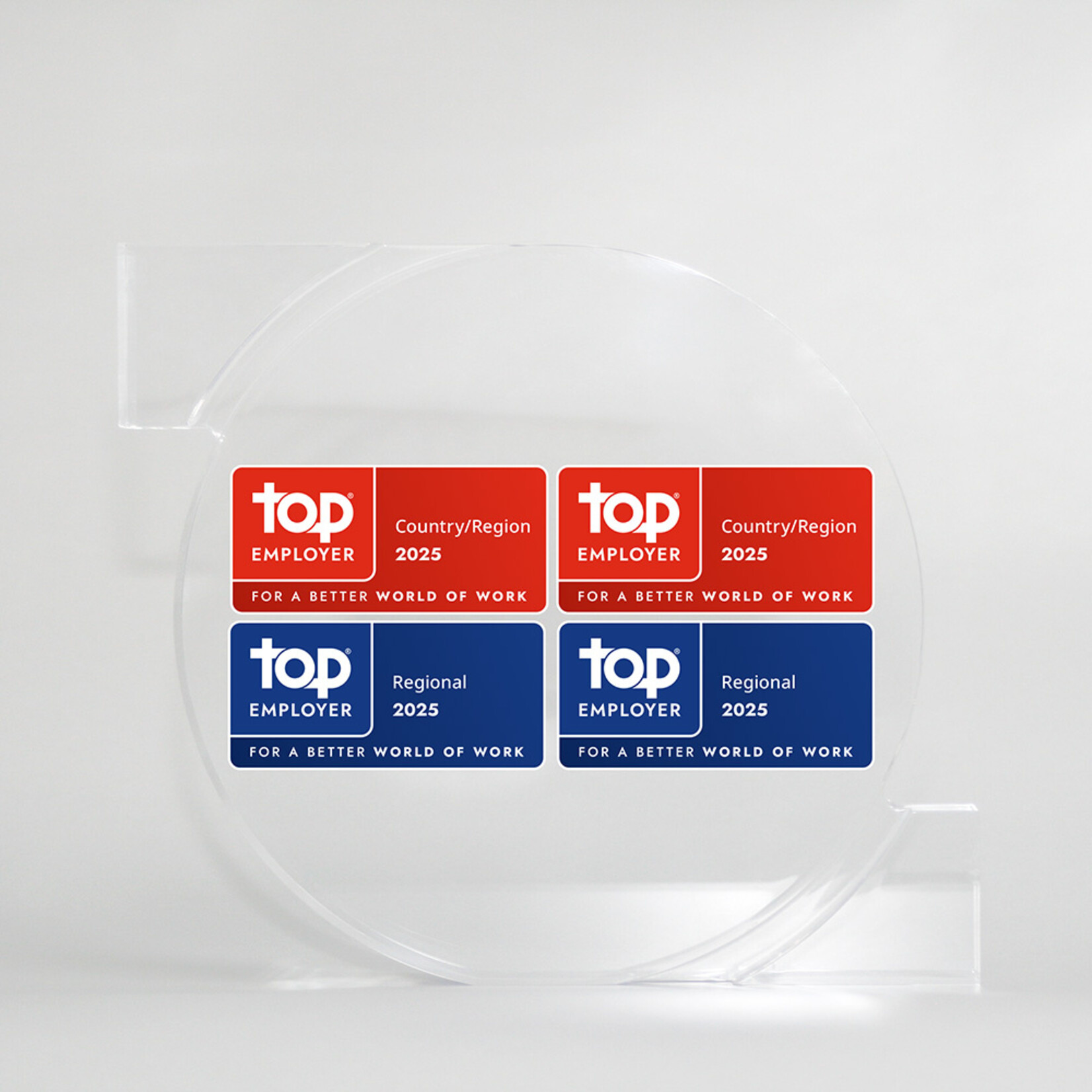 Top Employers Prêmio Double Country-Double Regional 2025