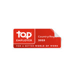 Top Employers wiederverwendbare Aufkleber klein Country 2025