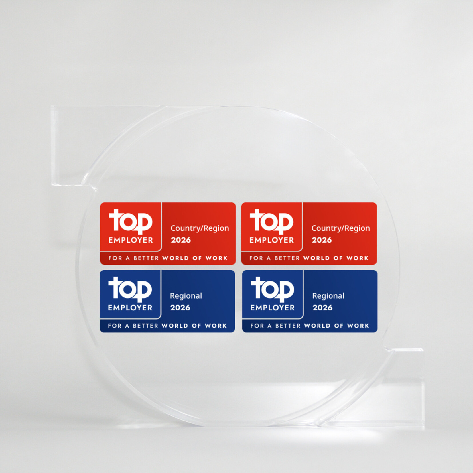 Top Employers Pr√™mio Double Country-Double Regional 2026