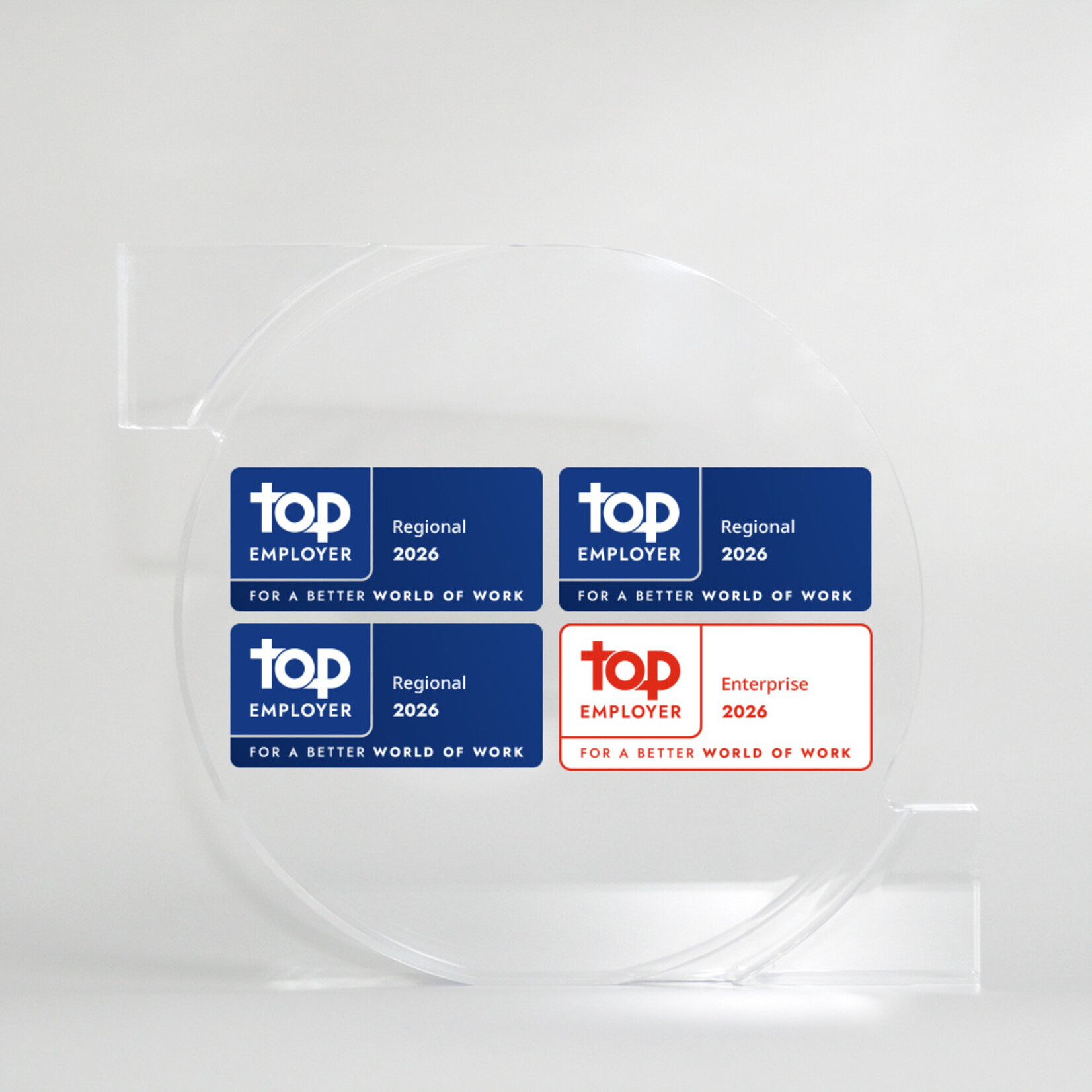 Top Employers Award Triple Regional-Enterprise 2026