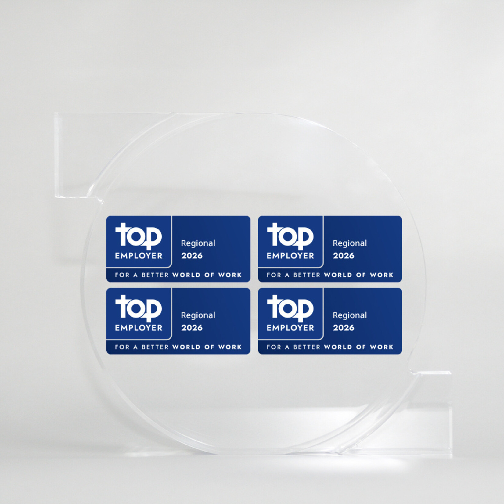 Top Employers Award Quadruple Regional 2026