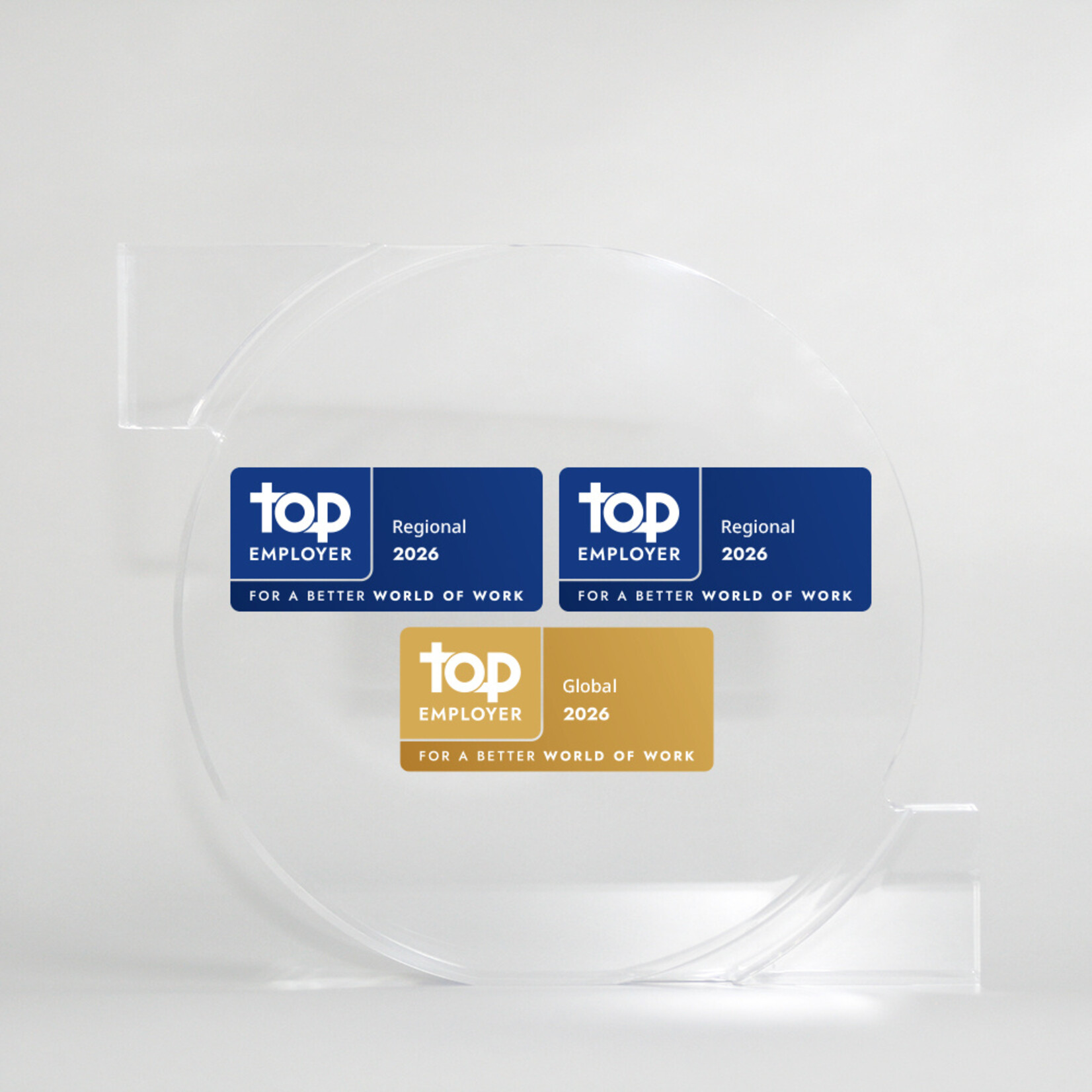 Top Employers Premio Double Regional-Global 2026