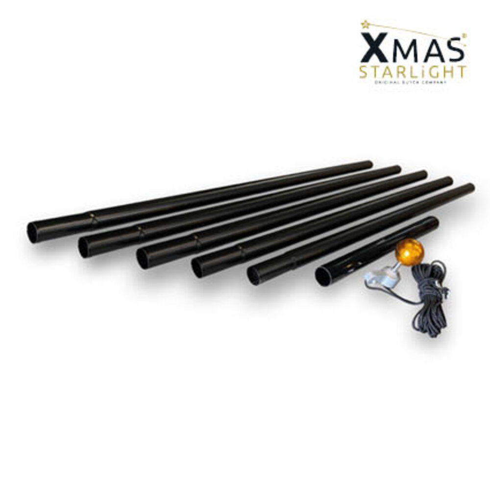 Xmas Starlight® | 5 meter | 1000 LED-lampjes | Inclusief mast | Warm wit Xmas Starlight® | 5 meter | 1000 LED-lampjes | Inclusief mast | Warm wit