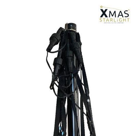 Xmas Starlight® Flexbelt | 3 meter | 480 LED-lampjes | Warm wit |  Inclusief mast Xmas Starlight® Flexbelt | 3 meter | 480 LED-lampjes | Warm wit |  Inclusief mast