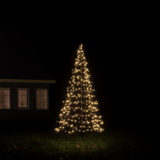 Xmas Starlight® Flexbelt |  3 meter | 480 LED-lampjes | Warm wit |  Inclusief mast