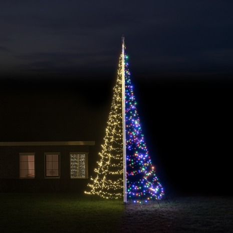 Xmas Starlight® Flexbelt | DUO |  6 meter | 1500 LED-lampjes | Warm wit | multicolor