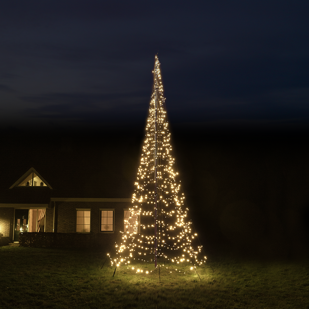 Xmas Starlight® | 5 meter | 1000 LED-lampjes | Inclusief mast | Warm wit Xmas Starlight® | 5 meter | 1000 LED-lampjes | Inclusief mast | Warm wit