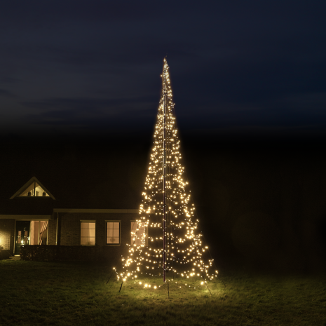 Xmas Starlight® | 5 meter | 1000 LED-lampjes | Inclusief mast | Warm wit Xmas Starlight® | 5 meter | 1000 LED-lampjes | Inclusief mast | Warm wit