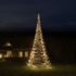 Xmas Starlight® | 5 meter | 1000 LED-lampjes | Inclusief mast | Warm wit Xmas Starlight® | 5 meter | 1000 LED-lampjes | Inclusief mast | Warm wit