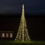 Xmas Starlight® Xmas Starlight® | 8 meter vlaggenmast | 1800 LED-lampjes | Warm wit  | inclusief  smartplug twv € 29.95 Xmas Starlight® Xmas Starlight® | 8 meter vlaggenmast | 1800 LED-lampjes | Warm wit  | inclusief  smartplug twv € 29.95