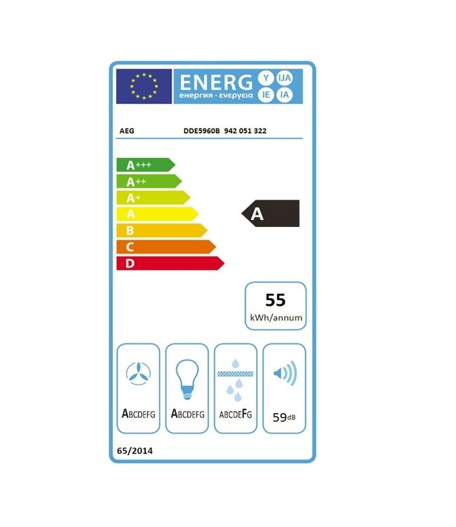 AEG werkbladafzuigunit DDE5960B