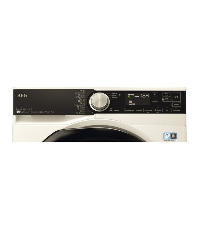 AEG 9000 serie AbsoluteCare¨ Plus ProSteam Warmtepomp Wasdroger 9kg TR979M8CS